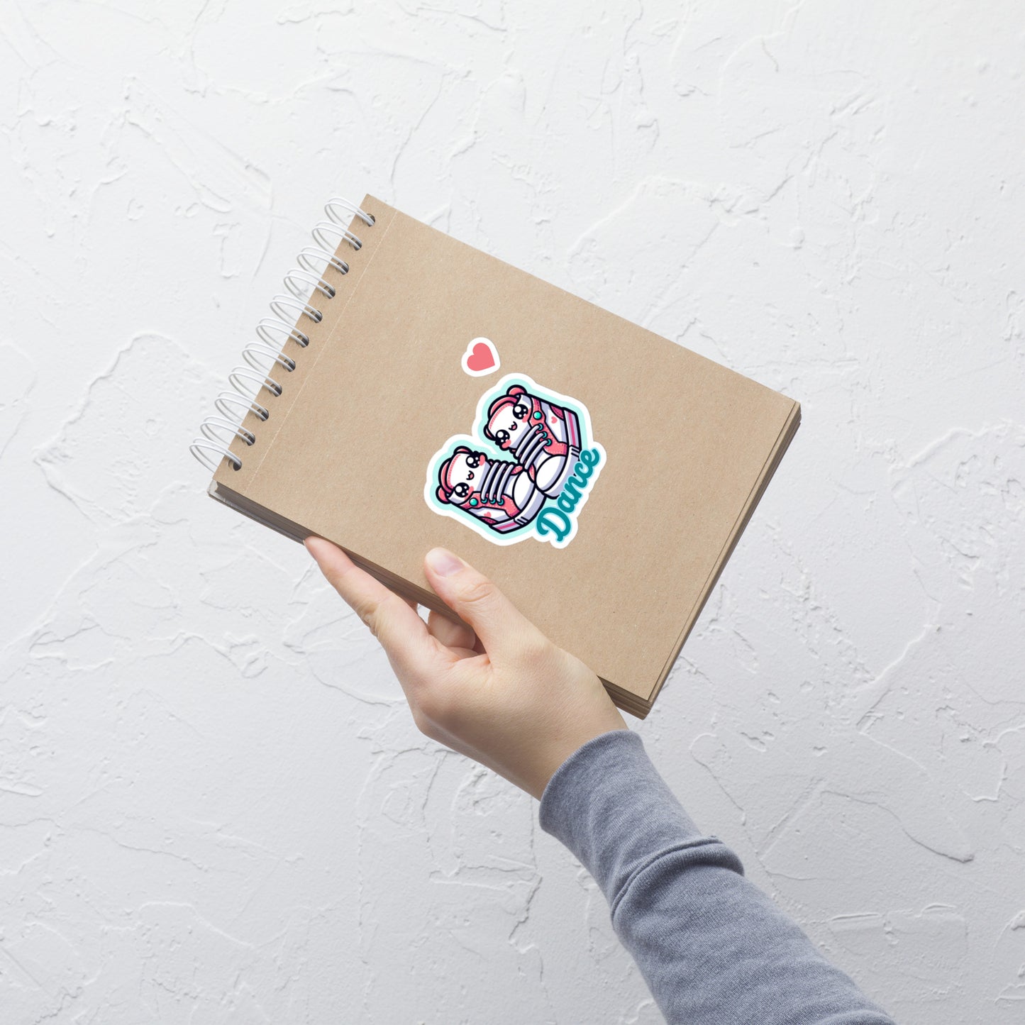 Bubble-free stickers cute sneakers ready to get their groove on Dancing stickers Dancer sticker teacher stickers dance teacher