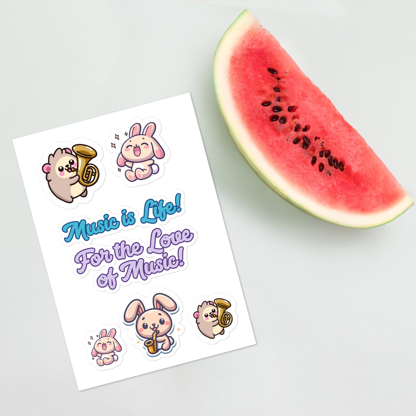 Sticker sheet Music lovers sticker sheet band teacher band stickers music stickers