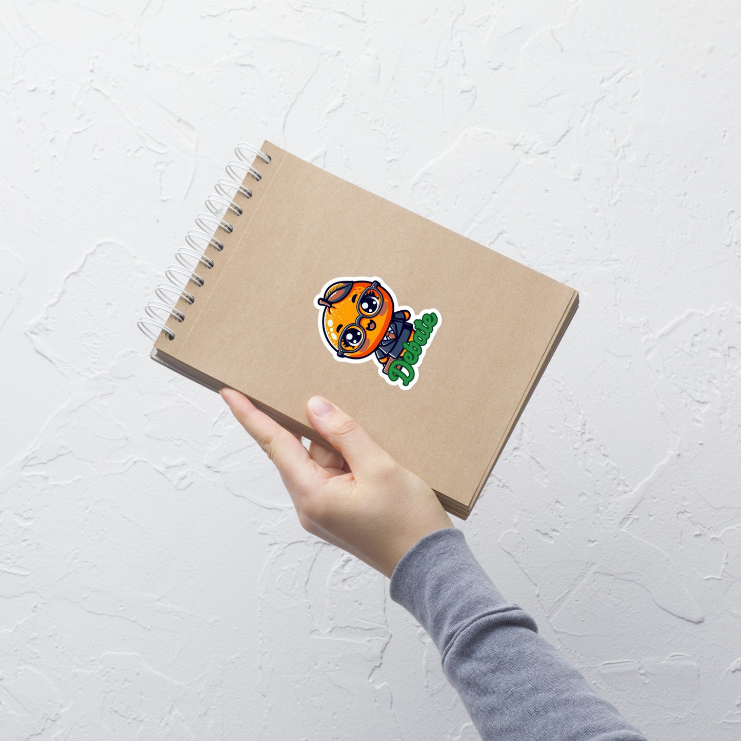 Bubble-free stickers Adorable debate student sticker high school teacher stickers