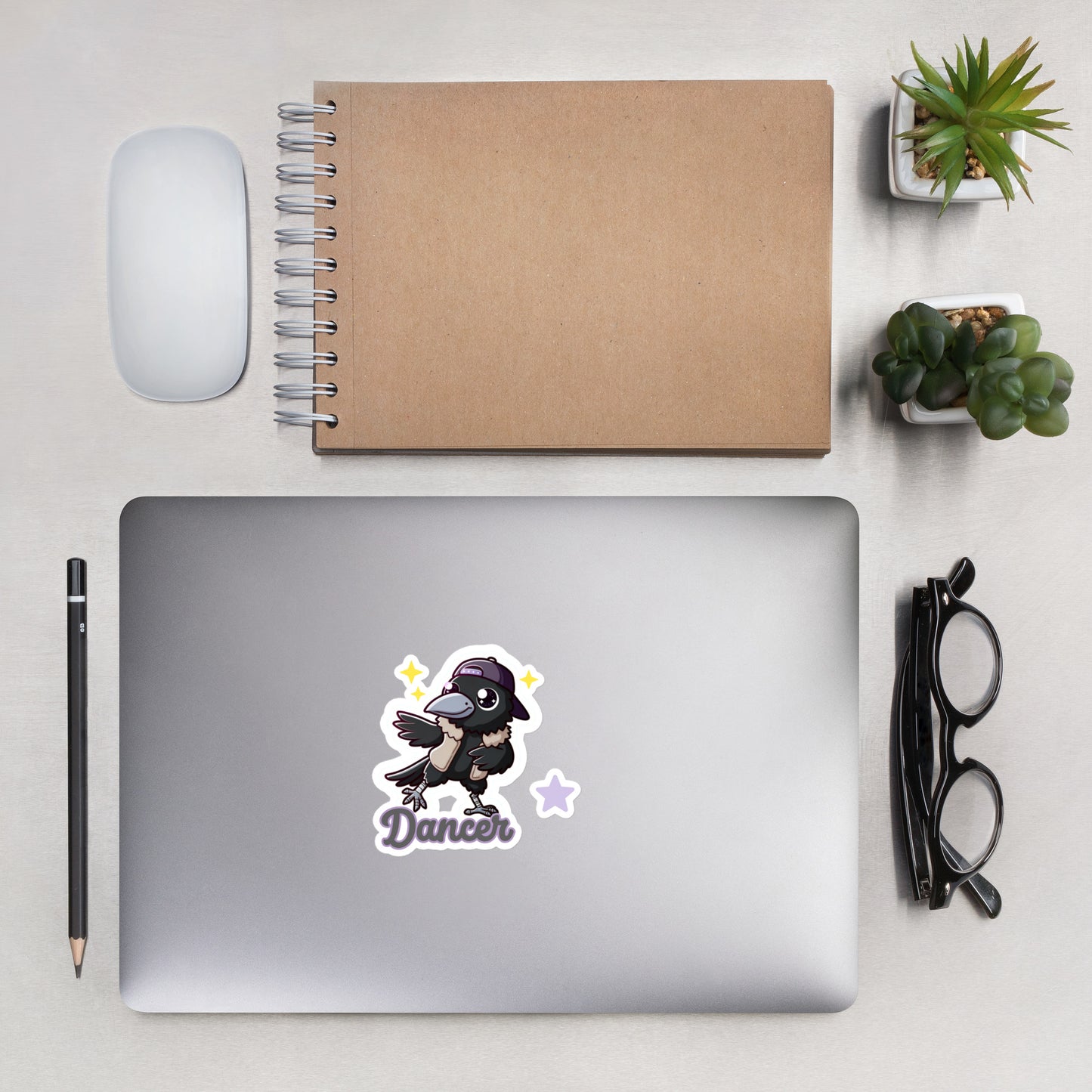 Bubble-free stickers Hip Hop Break Dancing Crow Sticker Dancing bird stickers Hip Hop stickers Dance Teacher