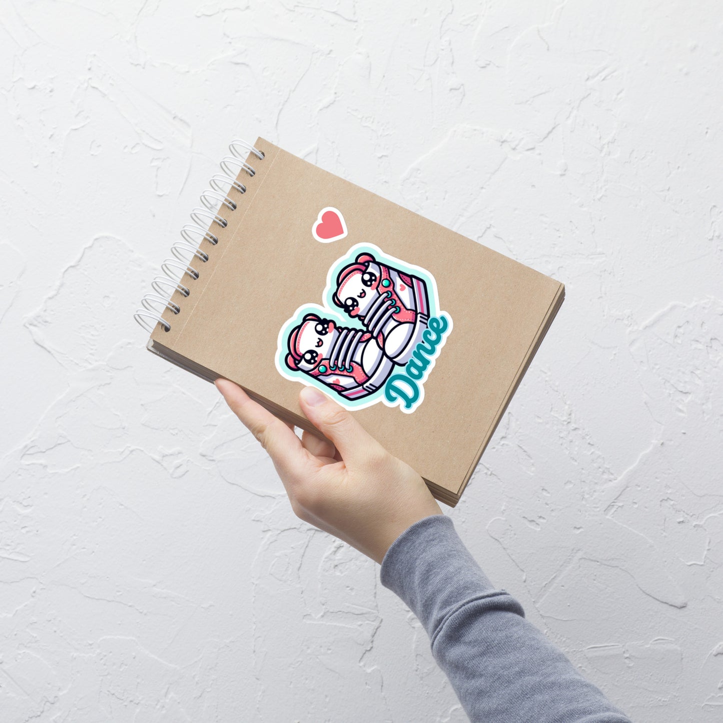 Bubble-free stickers cute sneakers ready to get their groove on Dancing stickers Dancer sticker teacher stickers dance teacher
