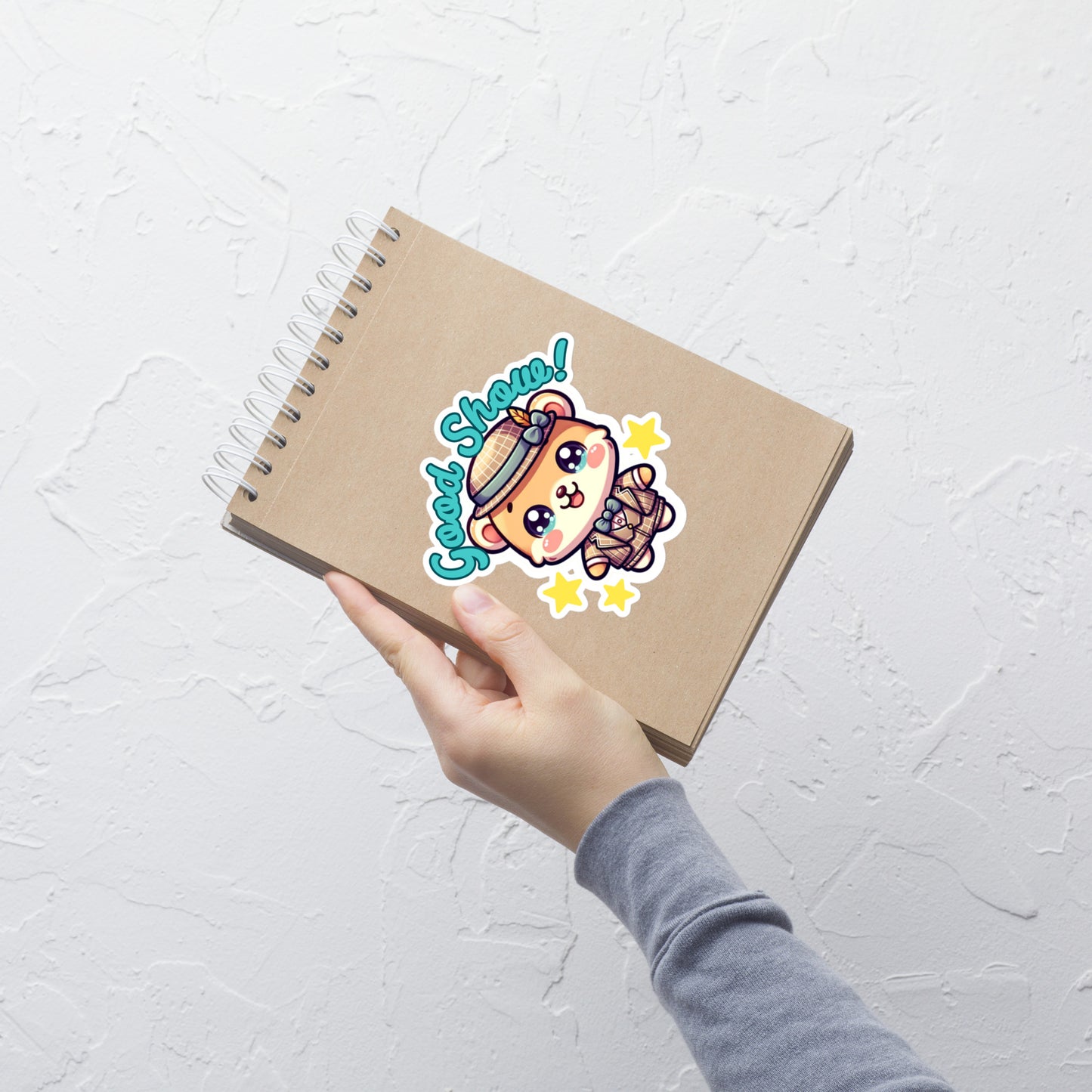 Good Show! This theatre bear in a 1940s suit sticker is ready for the stage! Theater Stickers Teacher stickersBubble-free stickers