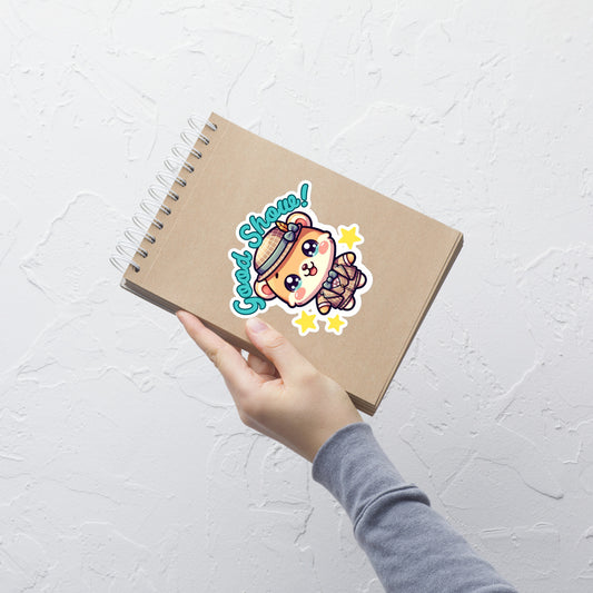 Good Show! This theatre bear in a 1940s suit sticker is ready for the stage! Theater Stickers Teacher stickersBubble-free stickers