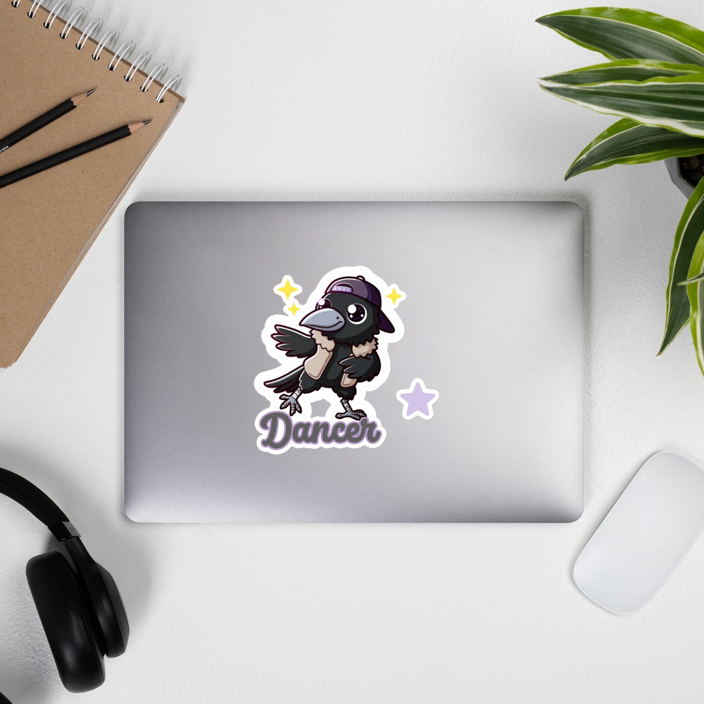 Bubble-free stickers Hip Hop Break Dancing Crow Sticker Dancing bird stickers Hip Hop stickers Dance Teacher