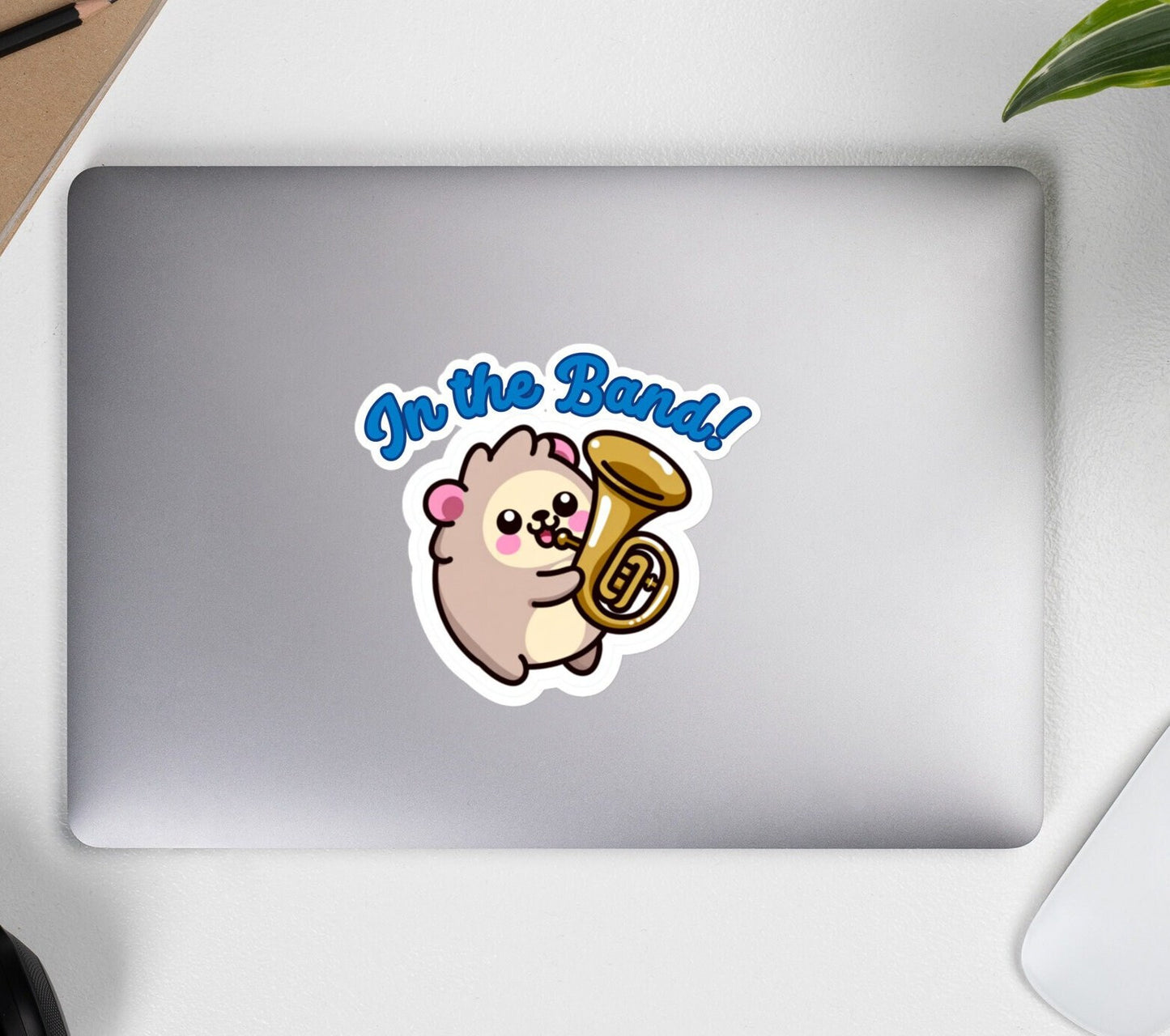 Bubble-free stickers tube player band player teacher stickers band stickers hedgehog stickers
