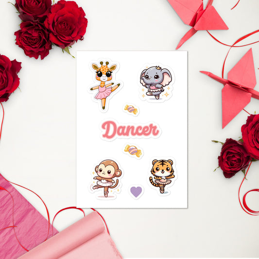 Ballet Dancer Sticker sheet animals ballet dancing sticker sheet dancer stickers teacher stickers