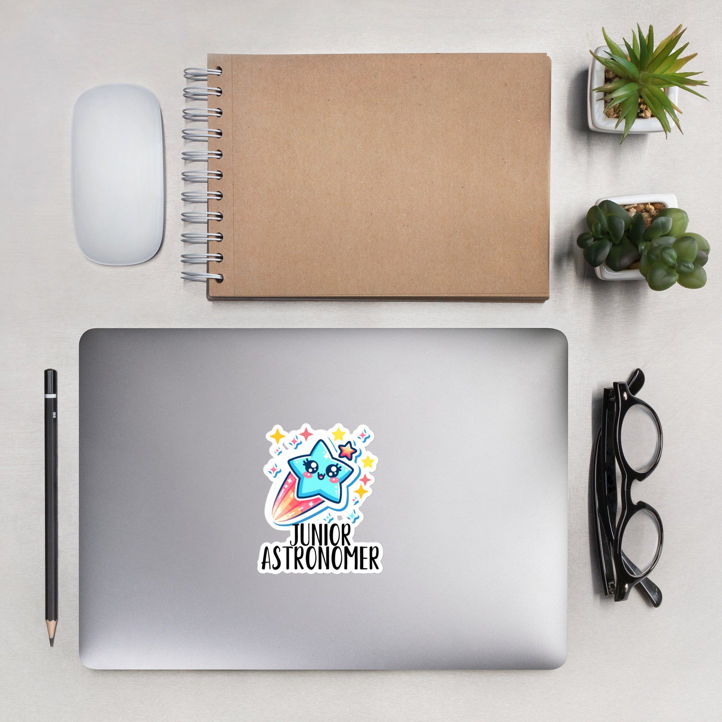 Junior Astronomer Sticker Shooting Star Sticker Astronomy stickers Science Sticker Eclipse StickersBubble-free stickers