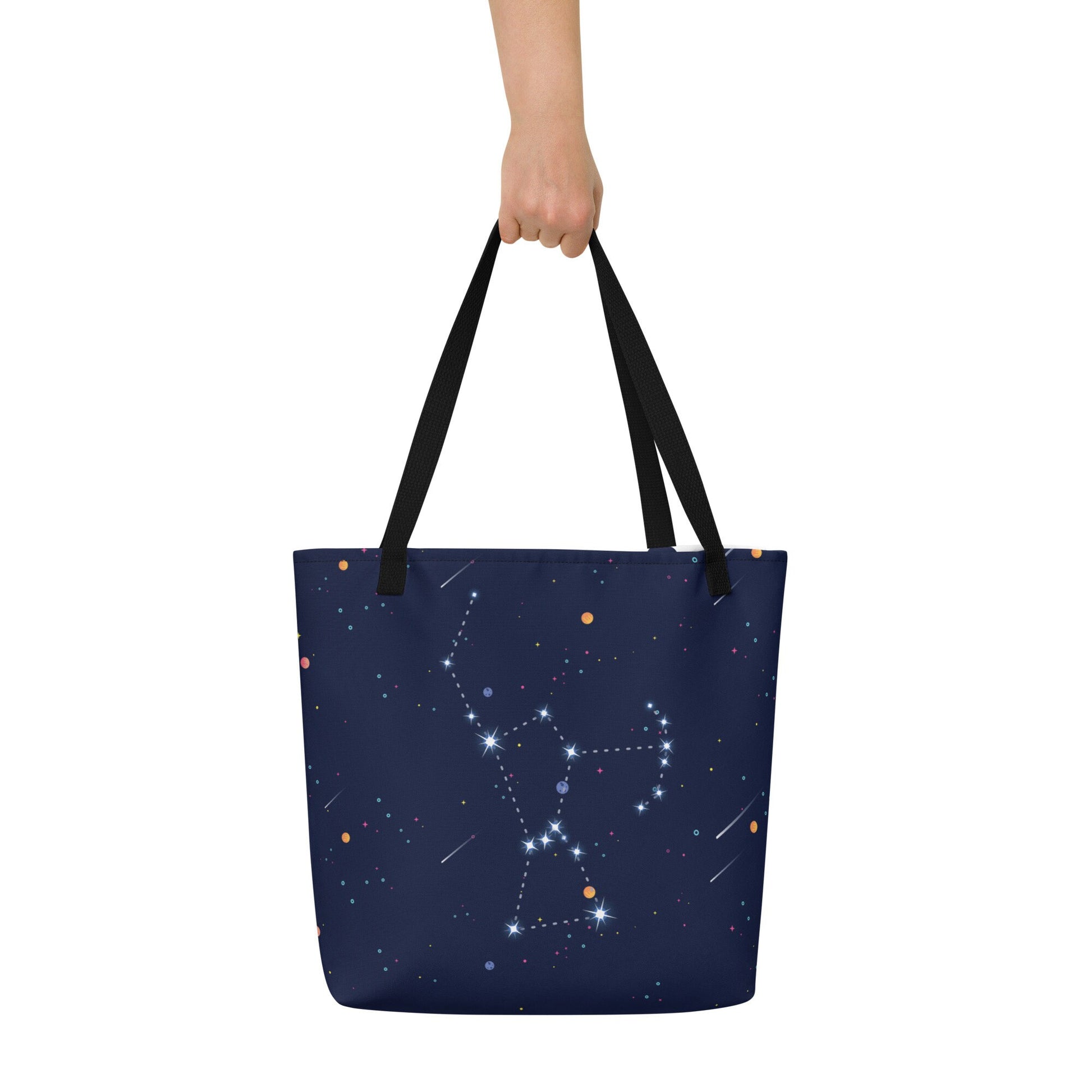 Tote Bag Large Custom Astronomy Tote Bag Orion Science Tote Bag Custom Astronomy Tote Bag