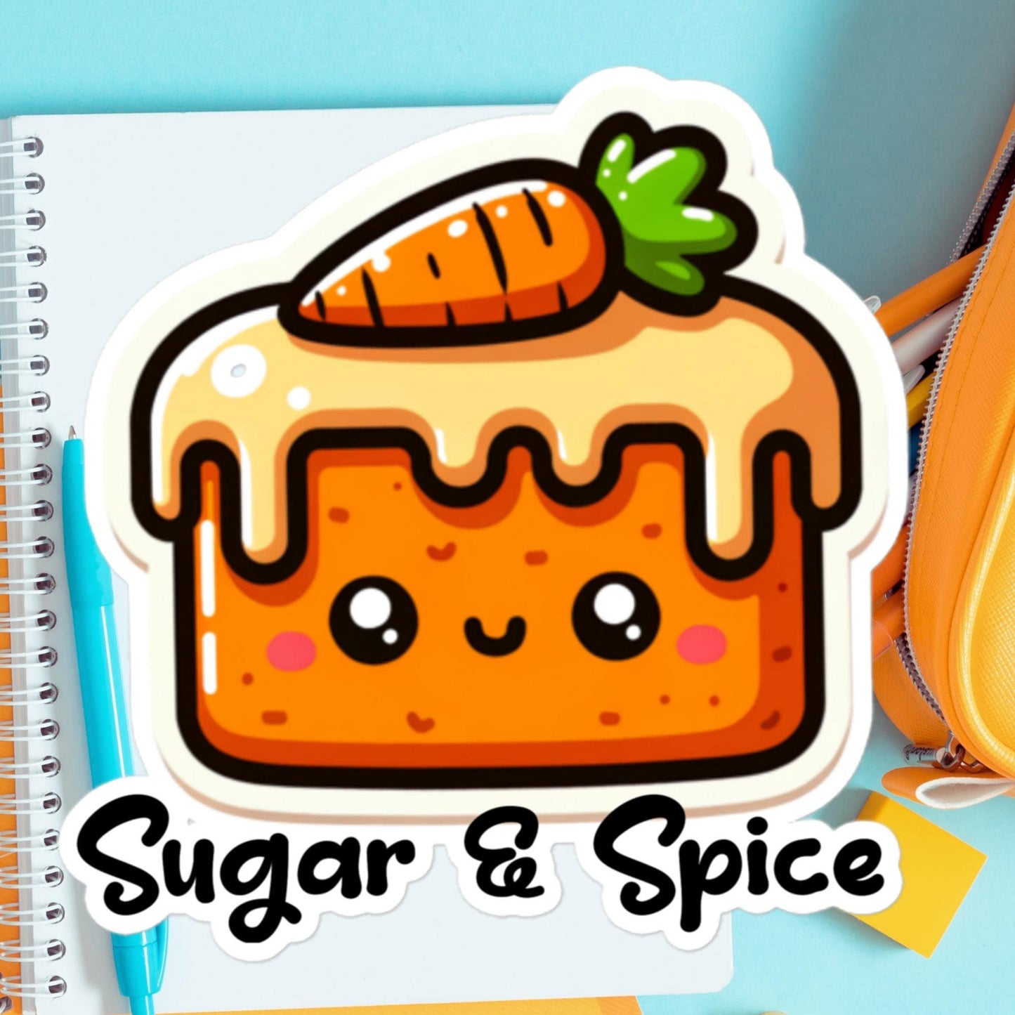 Sticker Food Humor Sticker Baking Gifts Stickers Kitchen Cake Stickers Baking Gift