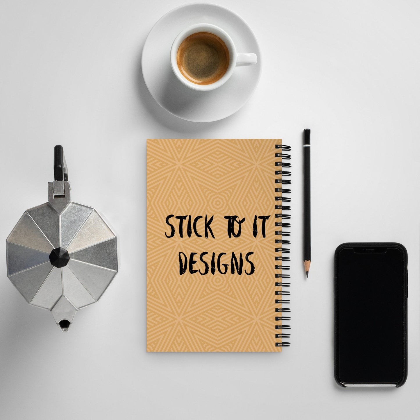 Moose needs coffee stat Spiral notebook Gifts for coffee lovers coffee humor