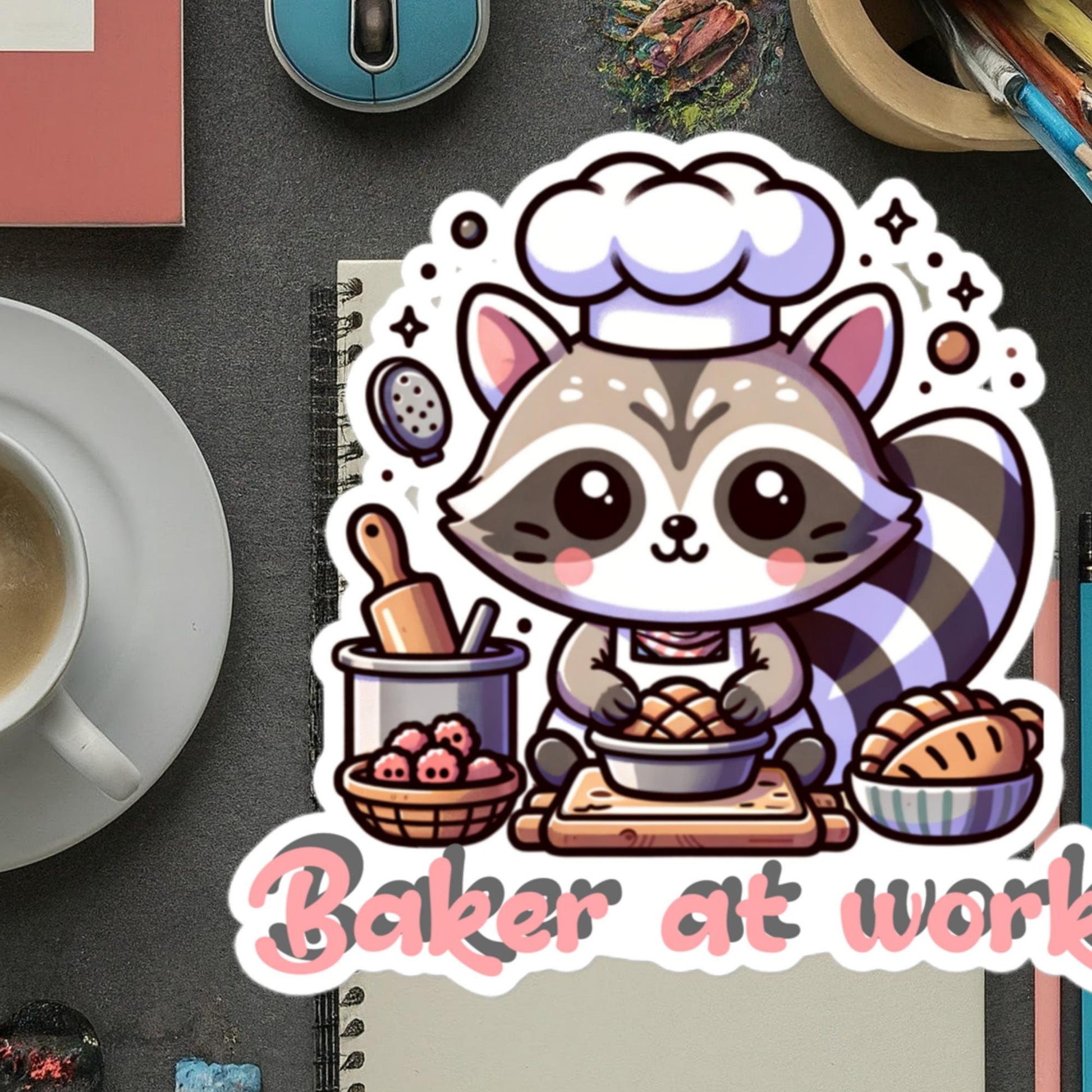 Stickers Baking Kitchen Gift Stickers Baker Gift Cute Stickers Gifts Baking Bakers Stickers