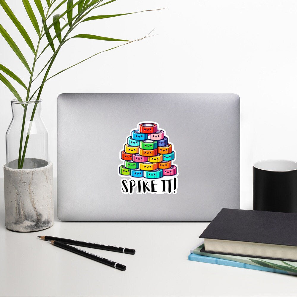 Spike it Spike tape Bubble-free stickers theatre humor backstage jokes backstage humor thespian humor