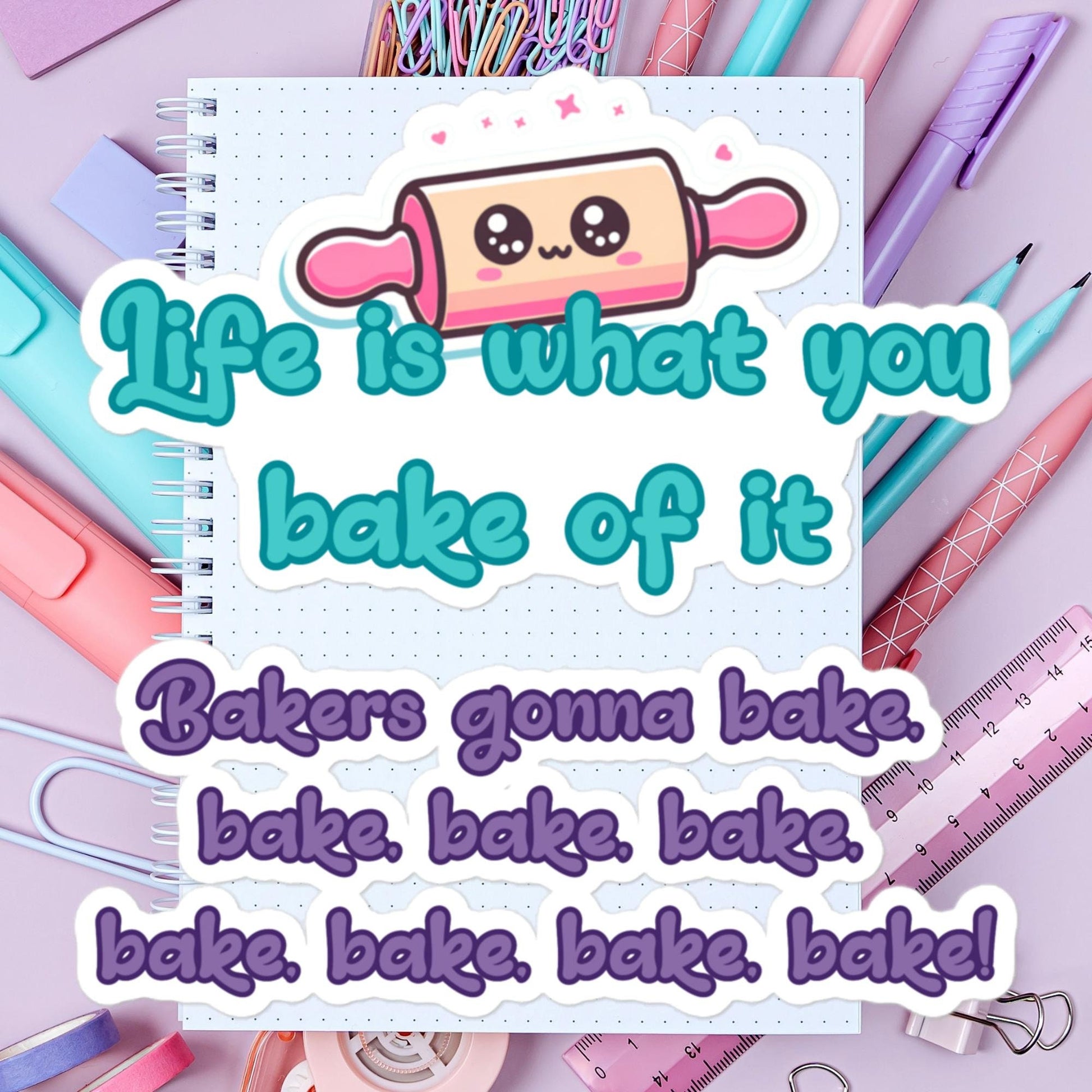 Stickers Baking Gifts Baker Sticker Kitchen Food Stickers Baking Humor Kitchen Food Stickers