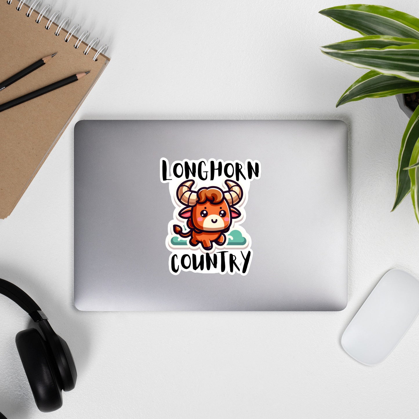 Texas Longhorn Country Sticker Texas stickers texas themed gifts texas humor longhorn pride
