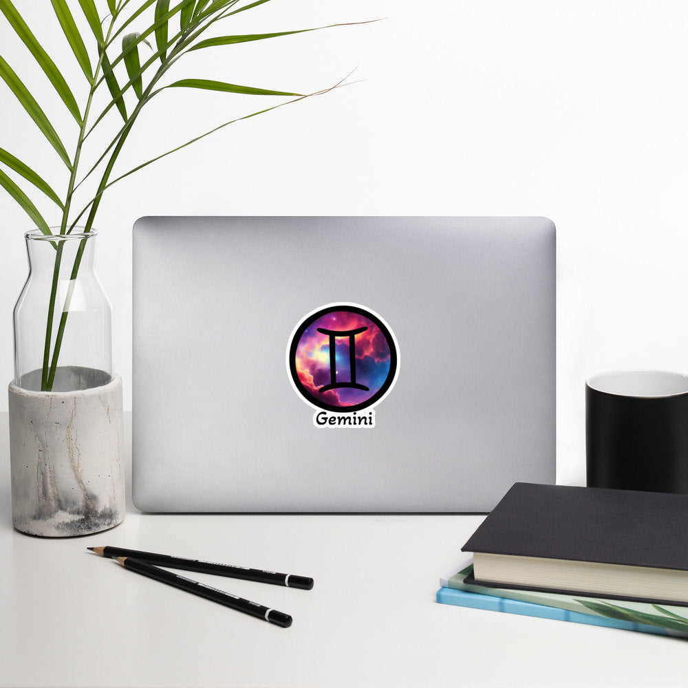 Stickers Gemini Gift, Stickers Astrology Zodiac Gifts, Gemini custom gift, Gemini zodiac gift sticker, Gemini stickers