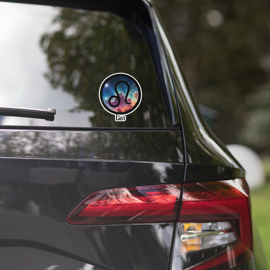 Leo Zodiac Sticker, Astrology Gift Leo, Sticker Gift Zodiac, Large Astrology Sticker, Zodiac Symbol Leo