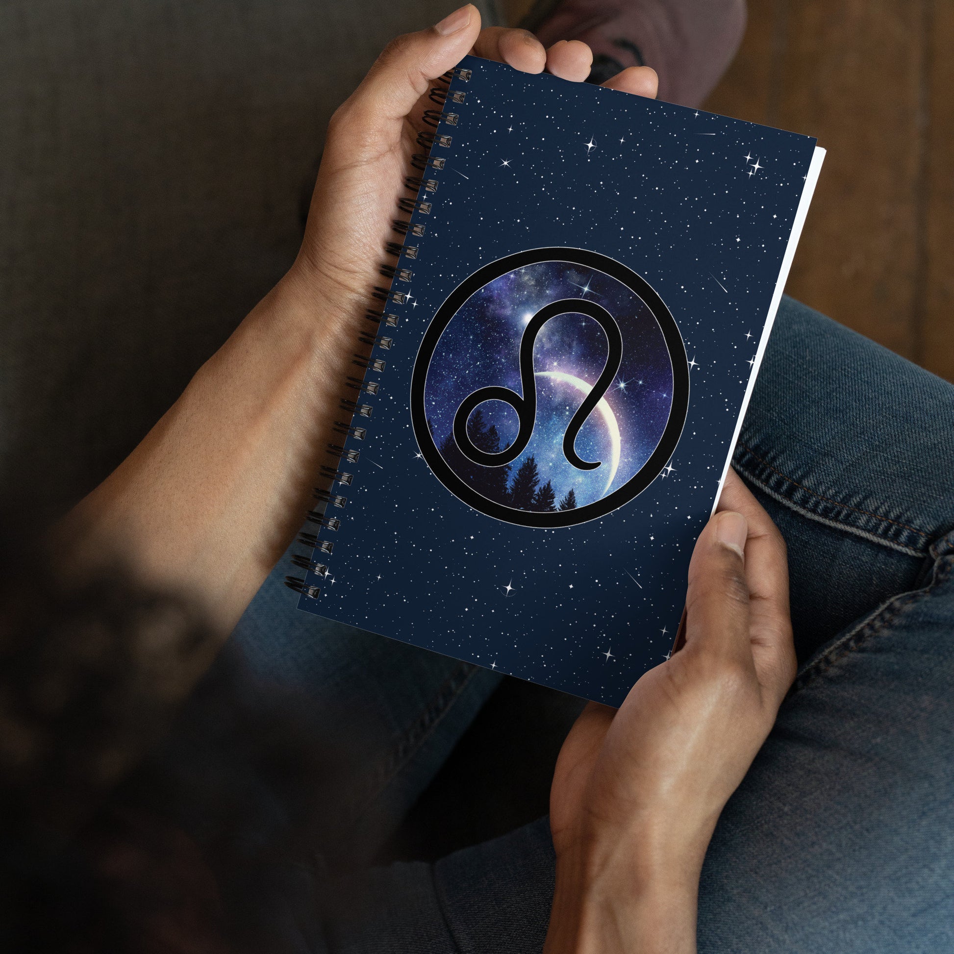 Custom Zodiac Notebook, Spiral Astrology Journal, Customized Spiral Notebook Zodiac Symbol, Custom Astrology Sign Journal