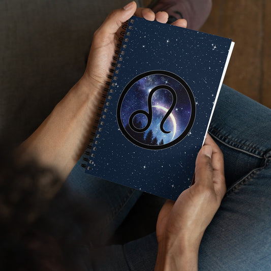Custom Zodiac Notebook, Spiral Astrology Journal, Customized Spiral Notebook Zodiac Symbol, Custom Astrology Sign Journal