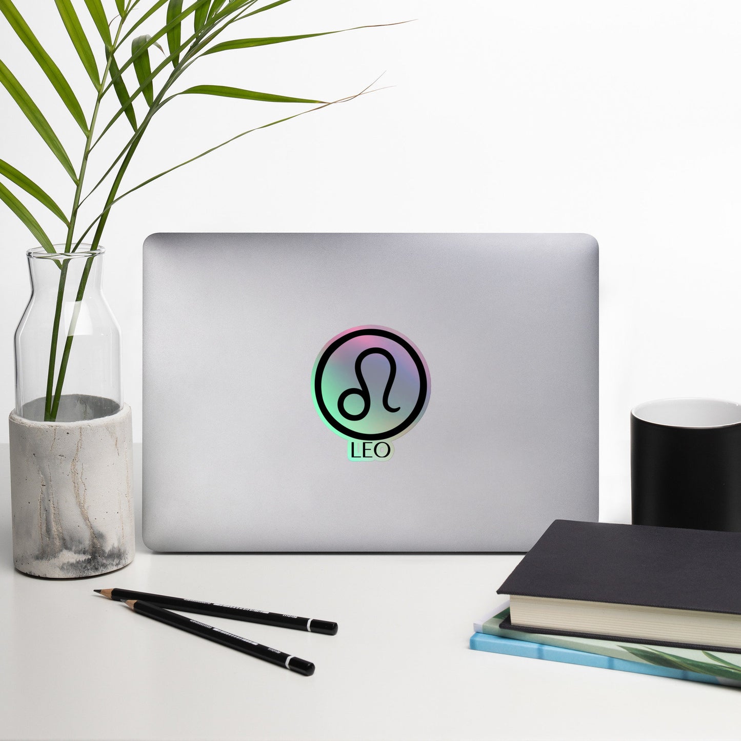 Holographic sticker Leo Zodiac, Astrology Symbol Leo Gift, Sticker Zodiac Leo, Horoscope Gift Leo, Holographic Sticker Zodiac Symbol