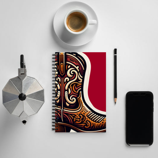 Spiral notebook Texas Gift, Spiral Journal Texas Themed, Texas Pride Gift Journal, Texas Boot Journal