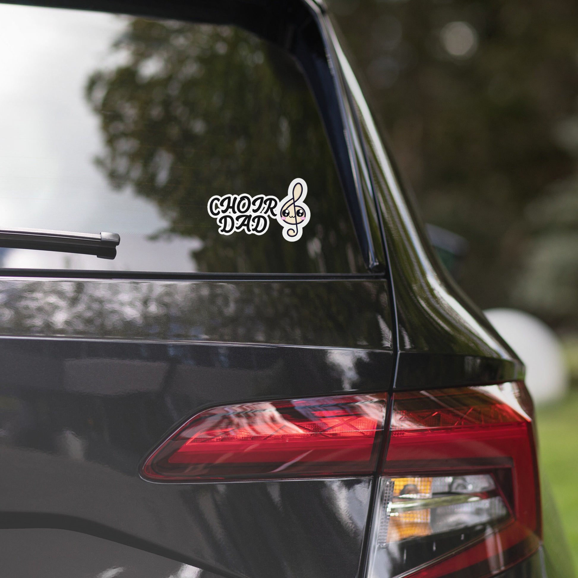 choir music stickers, school choir decals, choir dad stickers, choir singing gifts, singing stickers, school pride decals