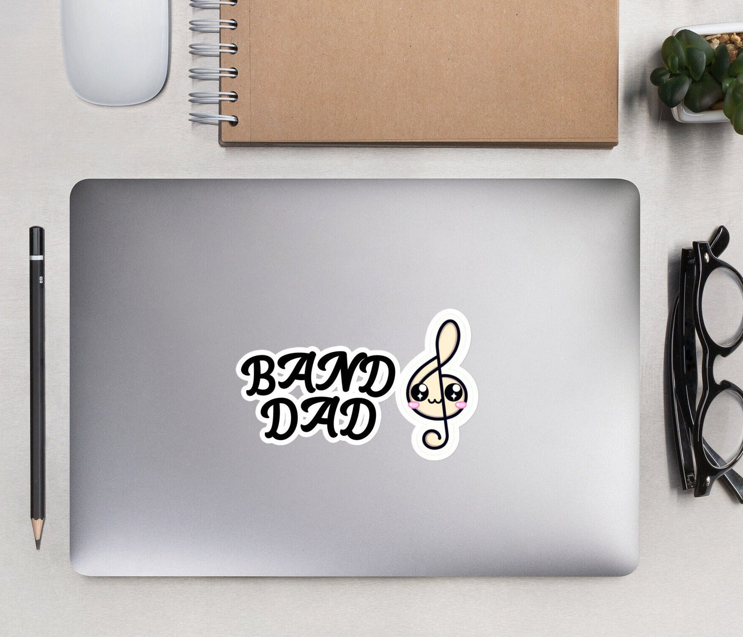 band music stickers, school band decals, band dad stickers, school band gifts, school band stickers, school pride decals