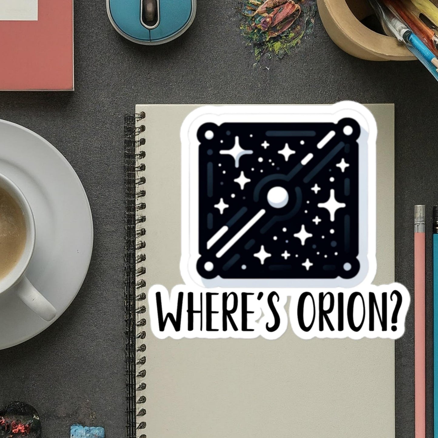 Stickers Orion Constellation Stickers Science Gifts Stickers Orion Stars Stickers