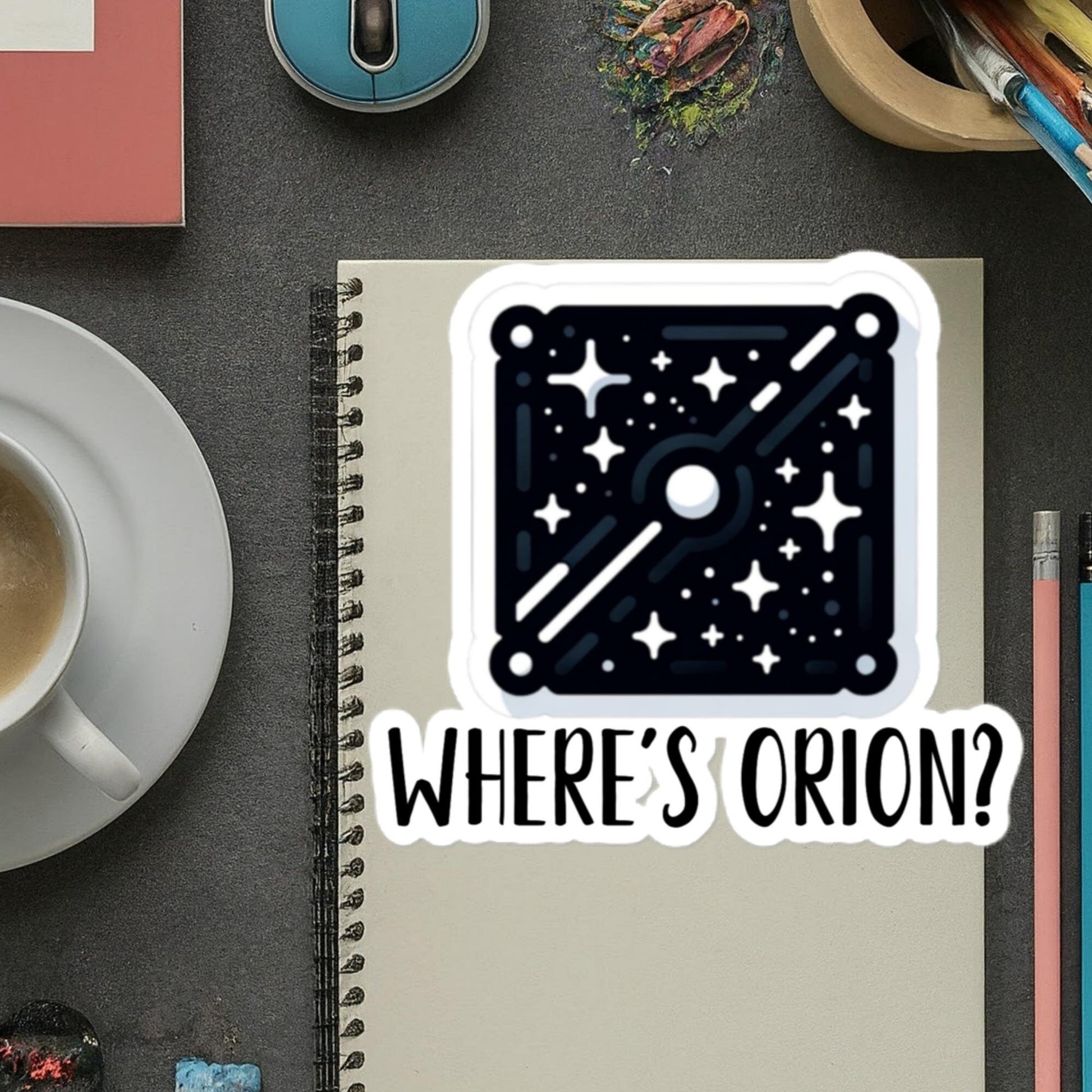 Stickers Orion Constellation Stickers Science Gifts Stickers Orion Stars Stickers
