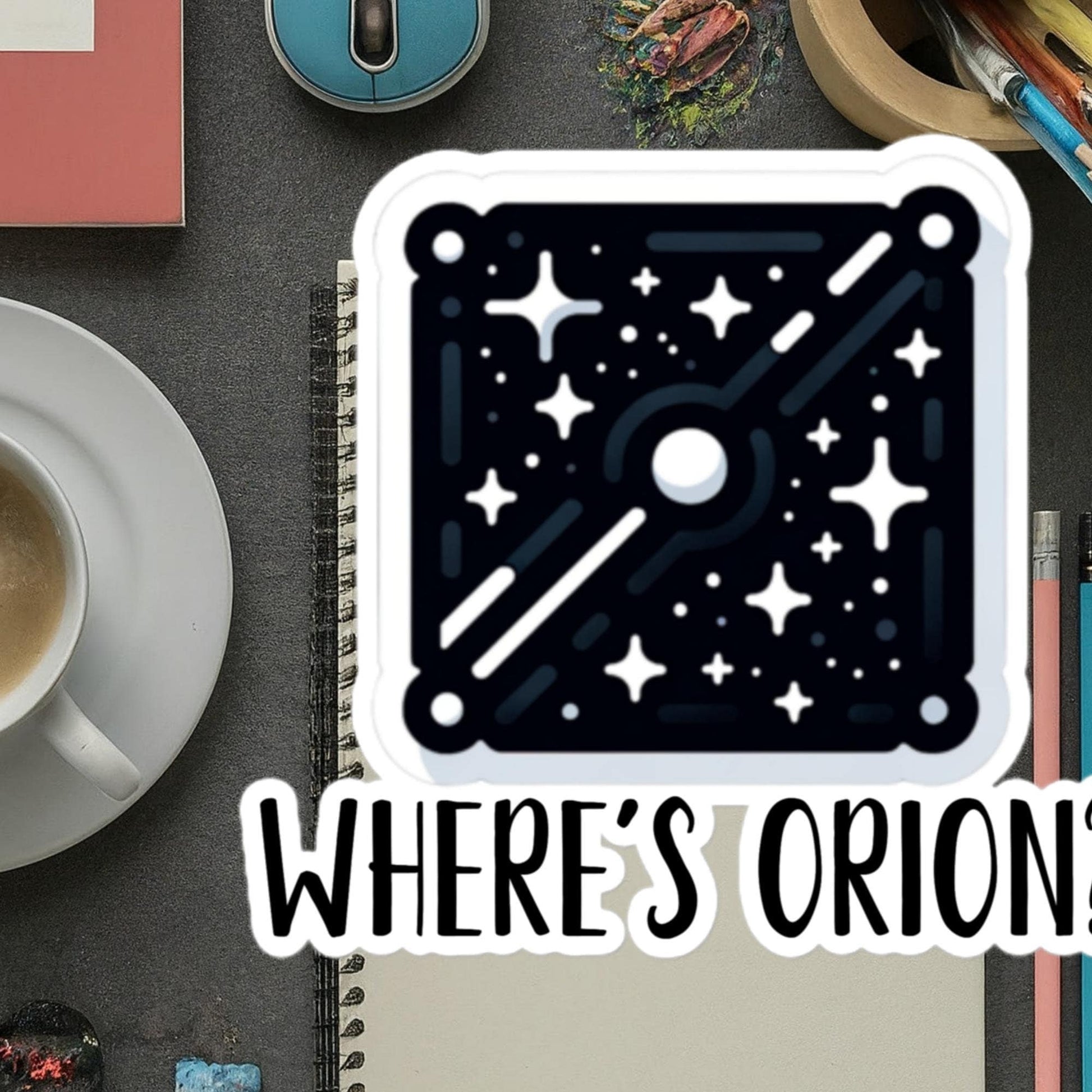 Stickers Orion Constellation Stickers Science Gifts Stickers Orion Stars Stickers