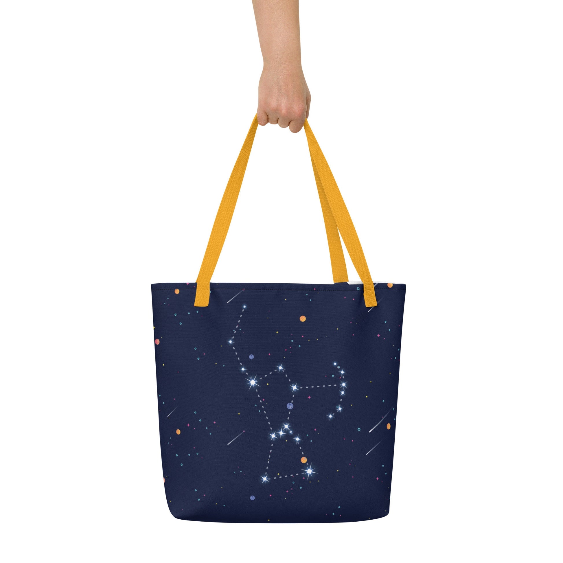 Tote Bag Large Custom Astronomy Tote Bag Orion Science Tote Bag Custom Astronomy Tote Bag
