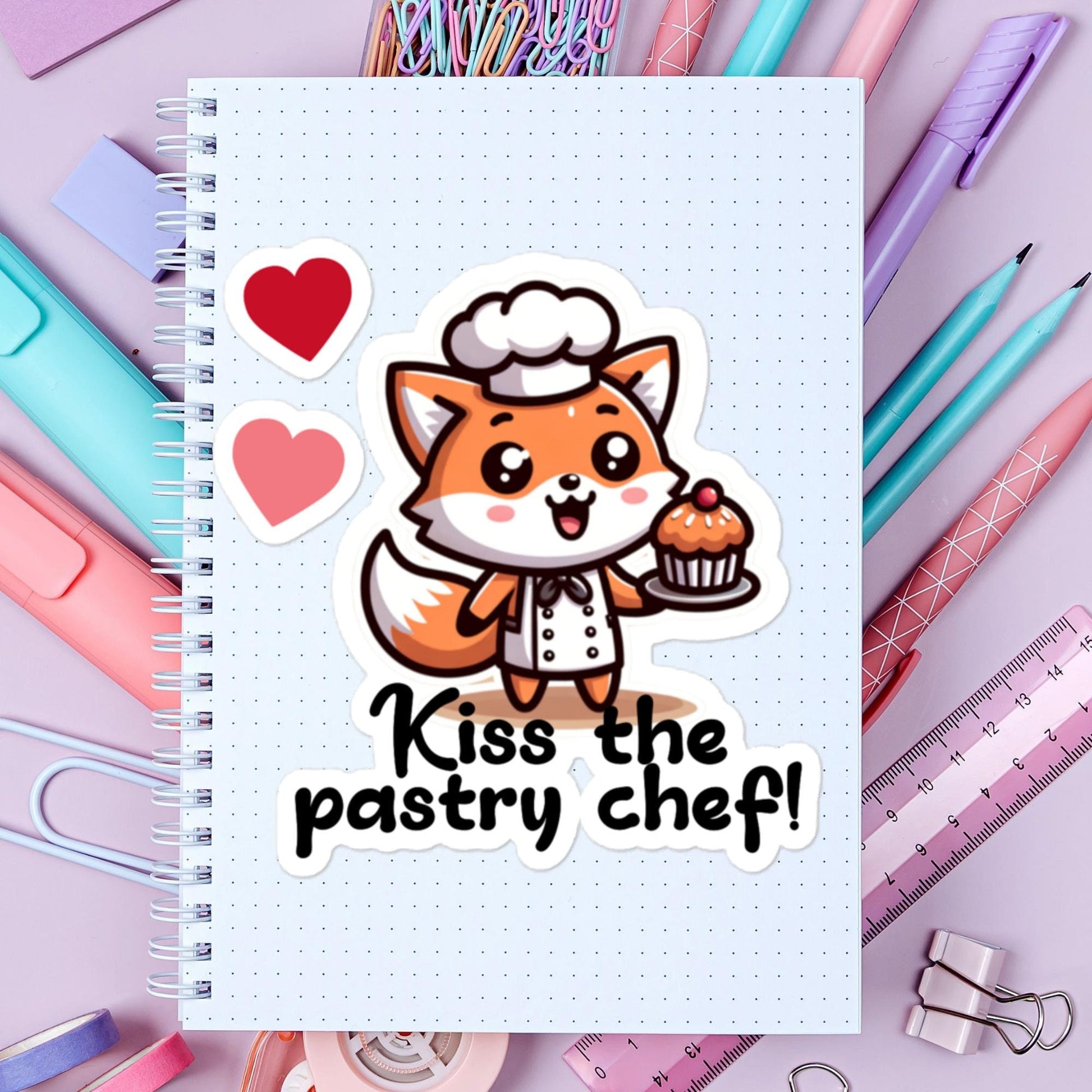 Sticker Baking Chef Gifts Sticker Pastry Dessert Sticker Chef Baking Stickers Dessert Gifts