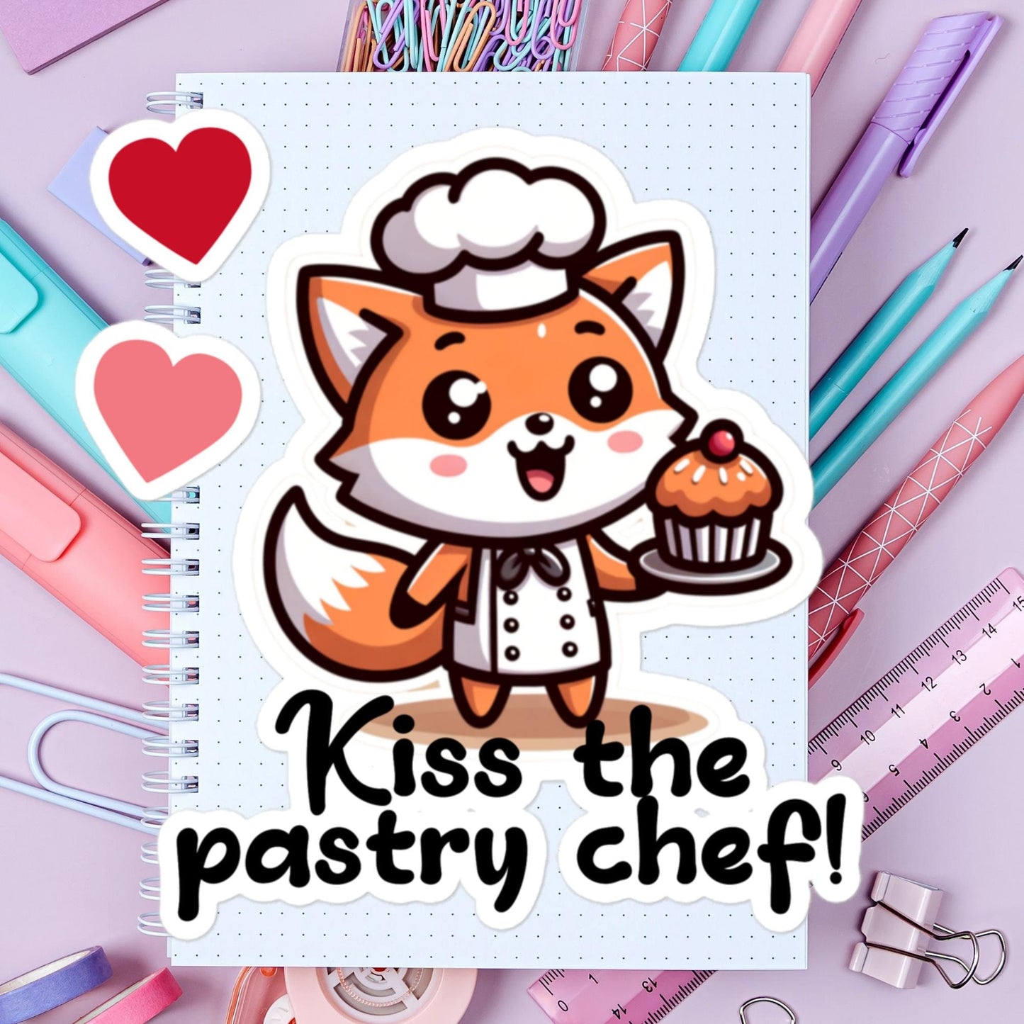 Sticker Baking Chef Gifts Sticker Pastry Dessert Sticker Chef Baking Stickers Dessert Gifts