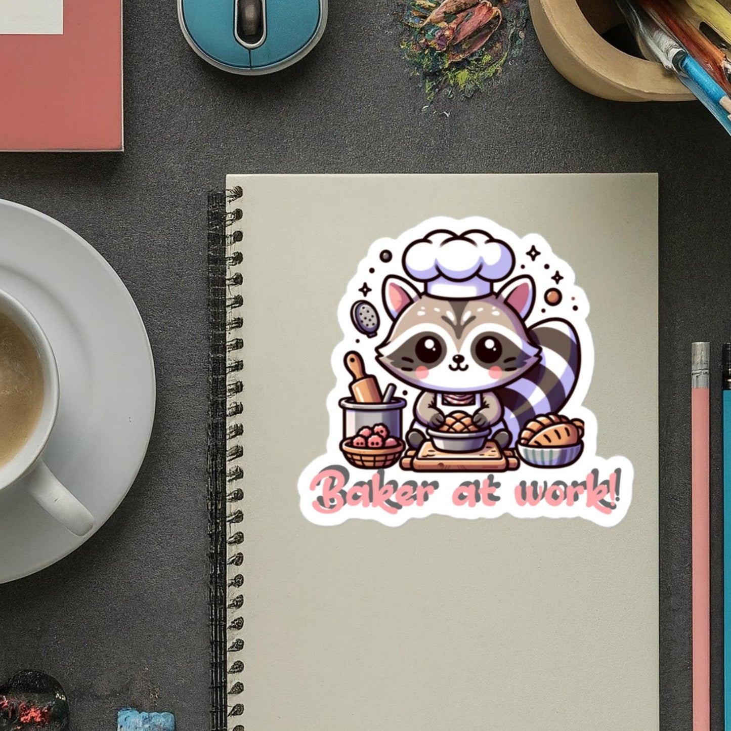 Stickers Baking Kitchen Gift Stickers Baker Gift Cute Stickers Gifts Baking Bakers Stickers