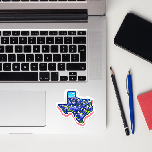 stickers Texas bluebonnets Texas sticker bluebonnet Texas sticker bluebonnet bluebonnet sticker