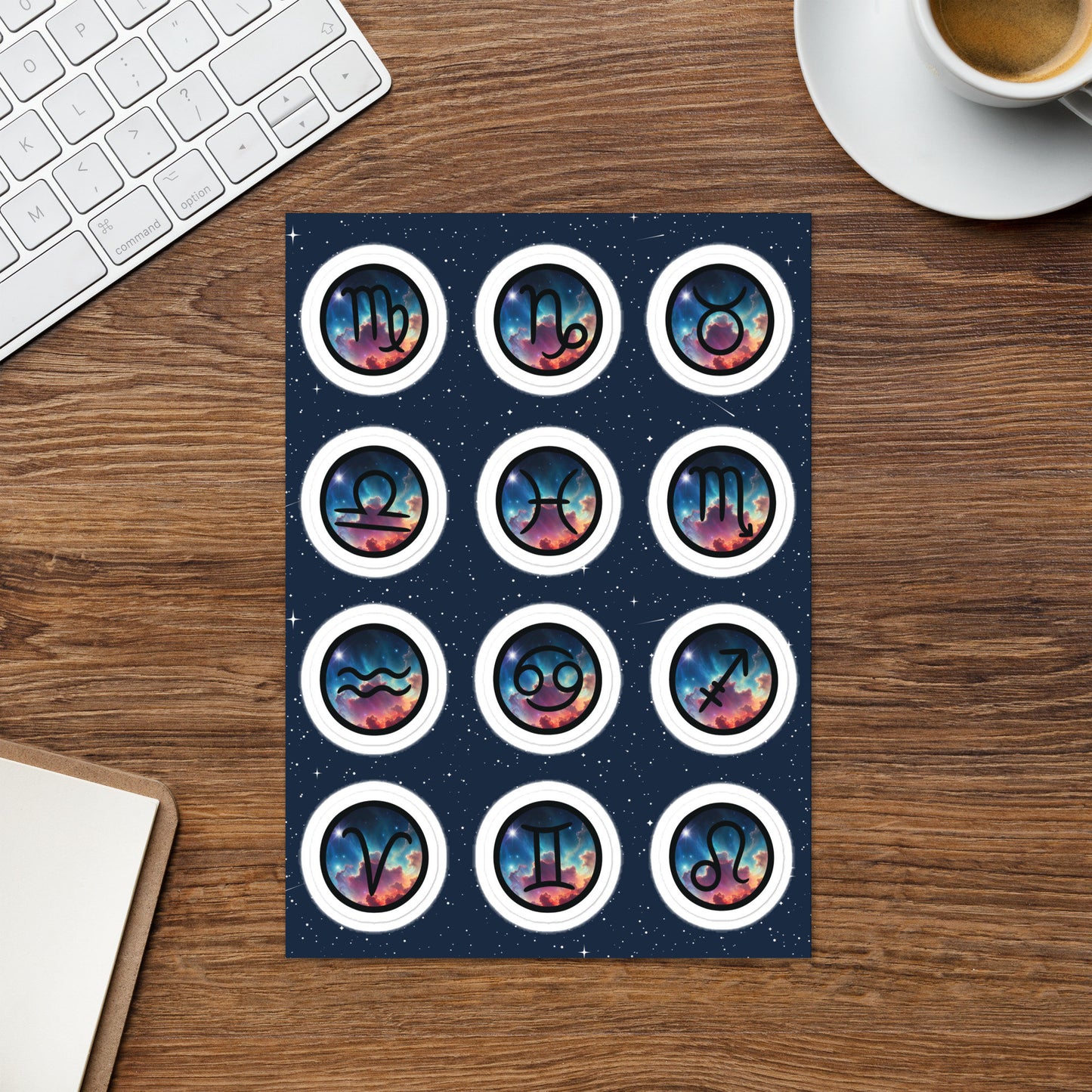 Sticker sheet Zodiac Symbols, Astrology Sign Symbols, Astrology Sticker Sheet, Zodiac Symbol Stickers, Zodiac Gifts, Zodiac fun stickers