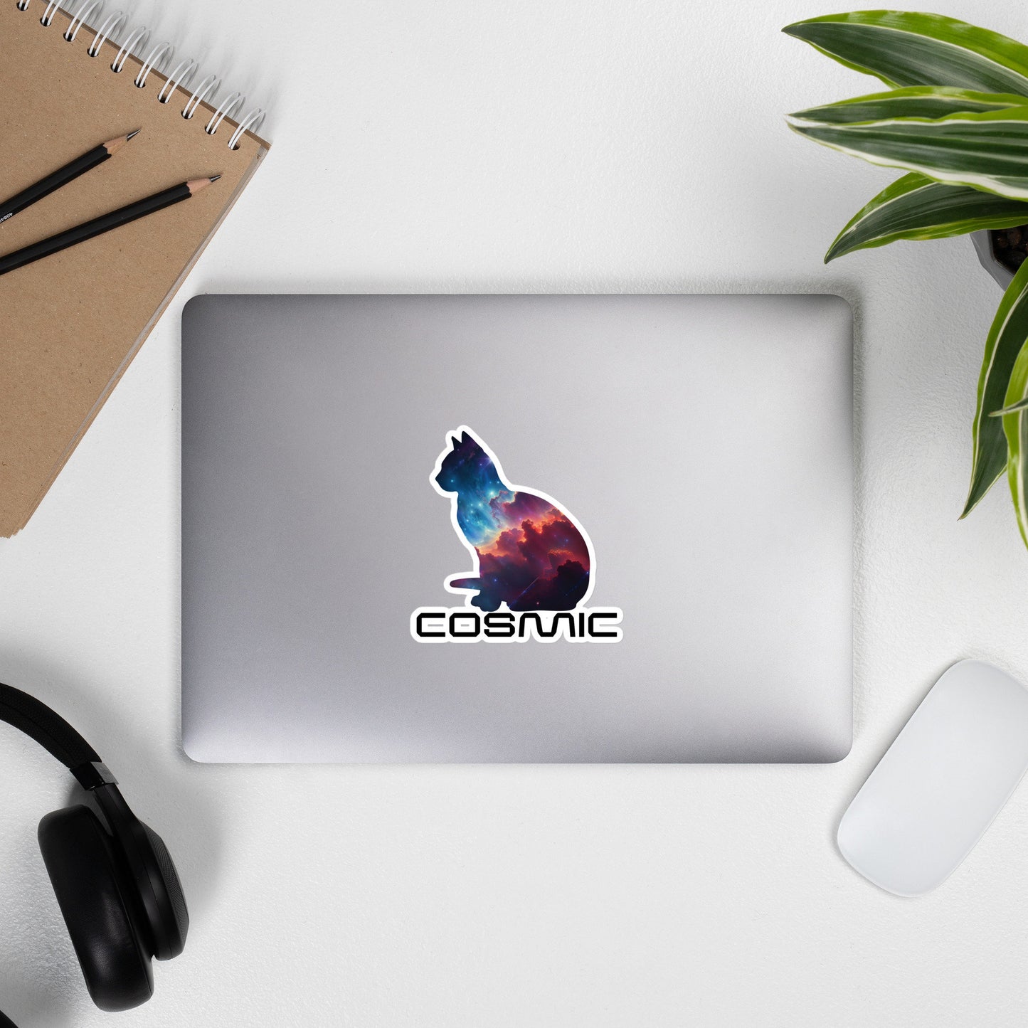Cat stickers Fun Outer Space Astronomy Stickers Kitty Cat Gift Cosmic Cat Stickers